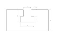 Steel T-slot plate 8020 "Big Block"